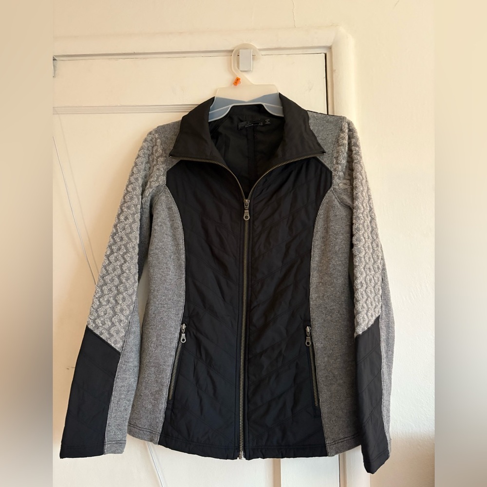 Prana Black and Gray Jacket